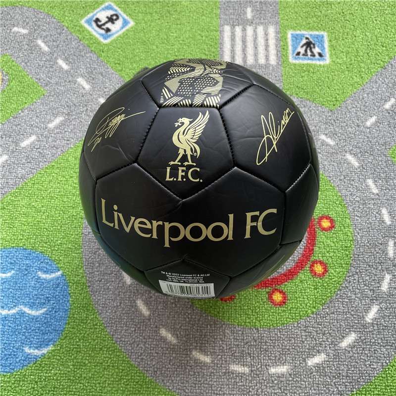 サッカーボール リバプールFC オフィシャル サイン入り