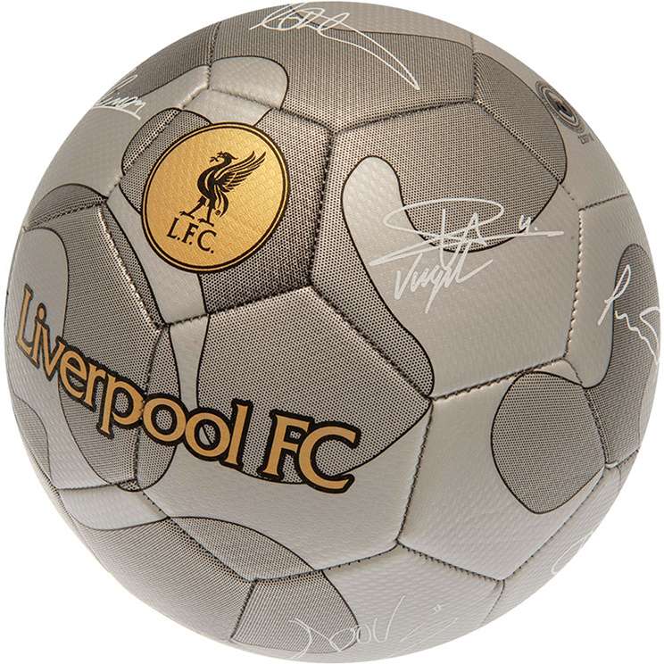 サッカーボール リバプールFC オフィシャル サイン入り